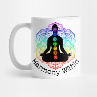 Harmony Within Chakra Meditation Mug